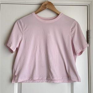 Lululemon Ultralight Waist Length T-shirt (Strawberry Milkshake)